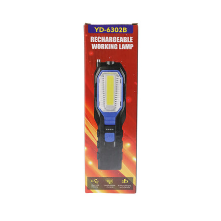 Lampă inspecție auto LED YD-6302B cu magnet, lanternă și încărcare USB