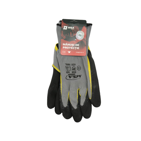 Mănuși de protecție subțiri Profi Nr. 10 / XL, gri/galben, MSA