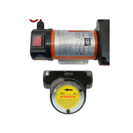 Pompa transfer combustibil și ulei Kzubr KOP-12V, 200 W, 12 V, autoamorsare, 5500 rpm, – MSA3110