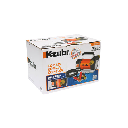 Pompa transfer combustibil și ulei Kzubr KOP-12V, 200 W, 12 V, autoamorsare, 5500 rpm, – MSA3110