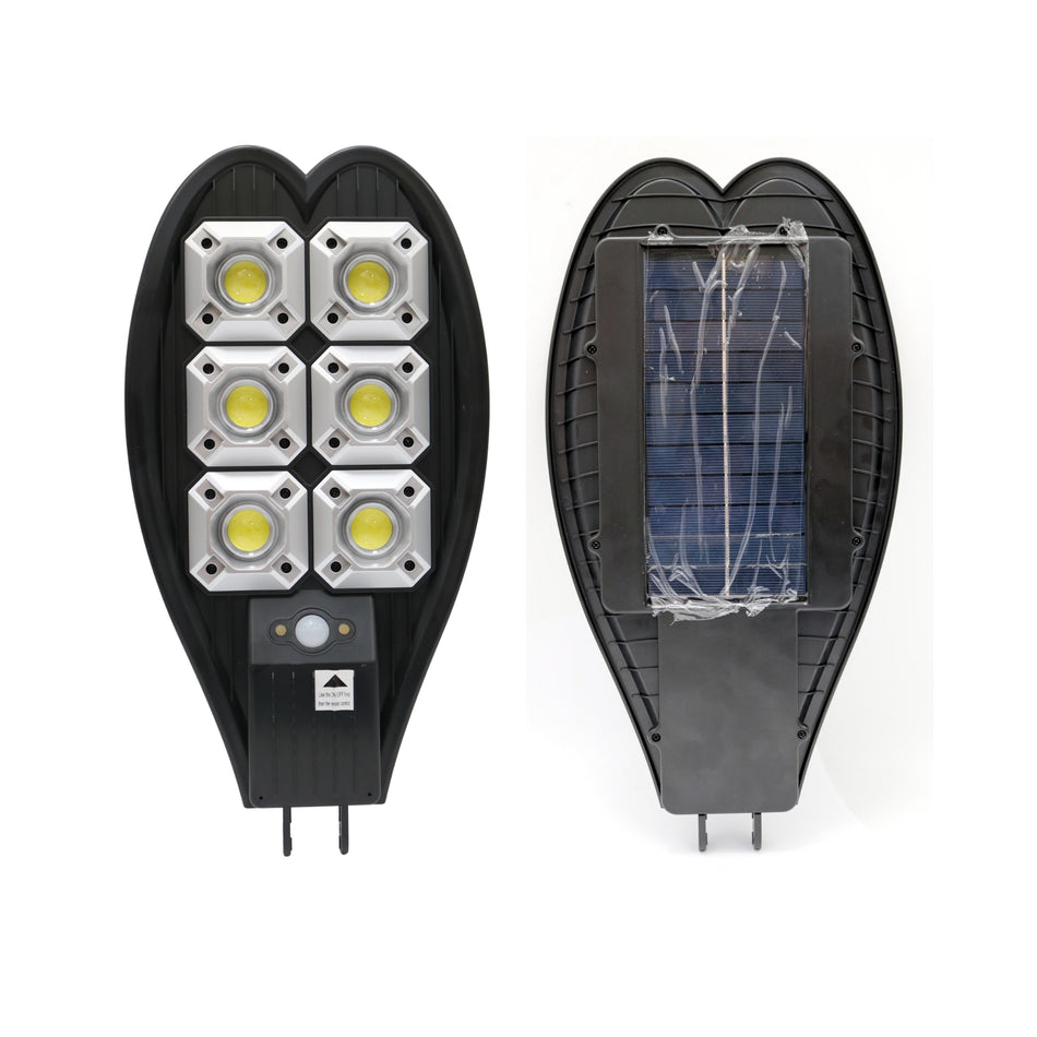 Lampă stradală solară cu senzor, 6 LED-uri, LL-006, 36 x 18,5 cm
