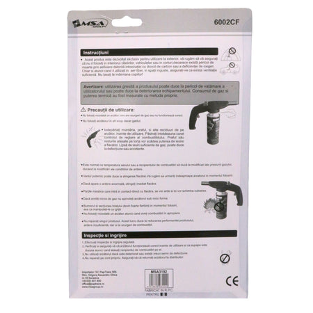 Cap arzător gaz cu aprindere piezo model 6002CF – MSA3192