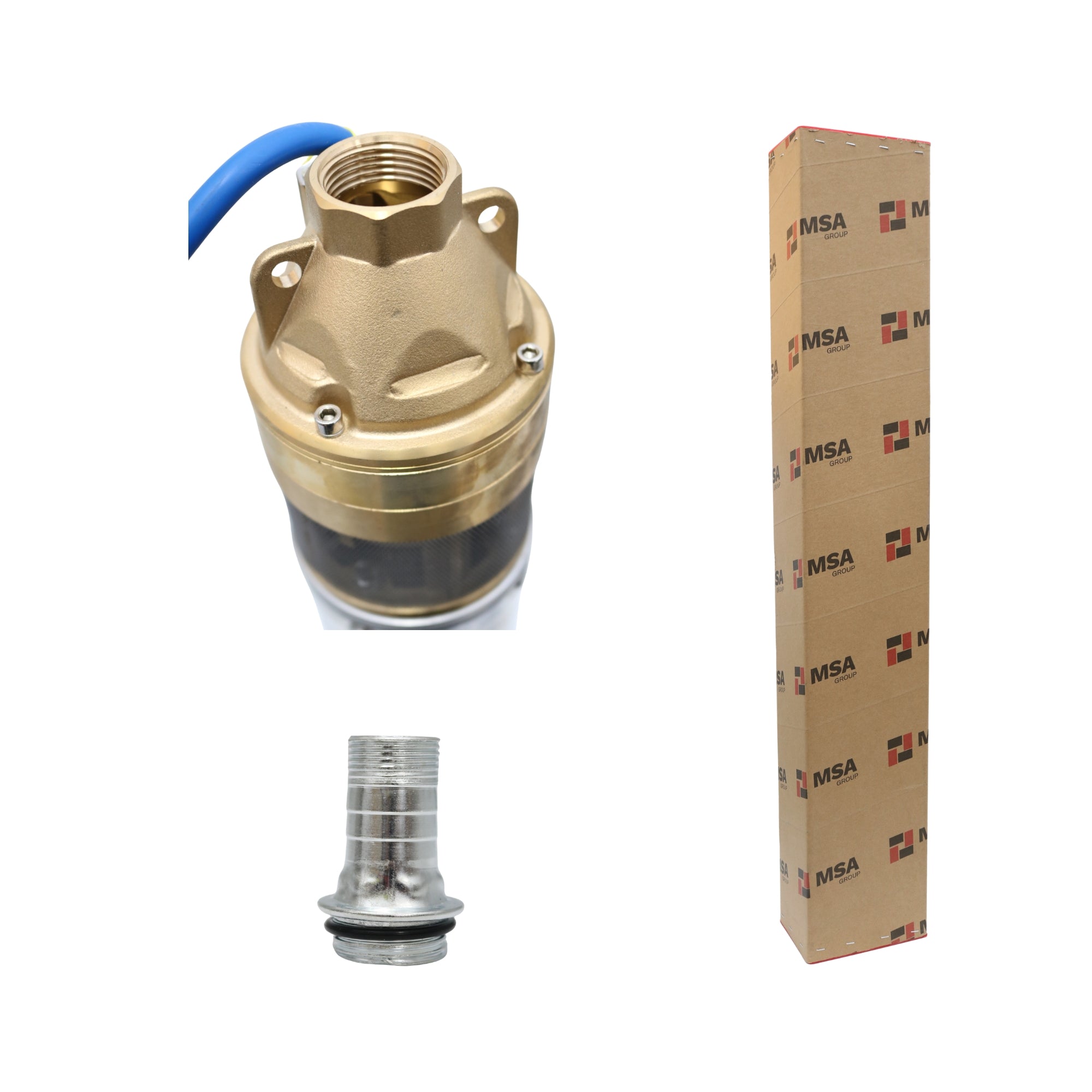 Pompă submersibilă inox 4SKM-200, 1,5 kW, H max. 140 m, debit 2,7 m³/h, – MSA3218