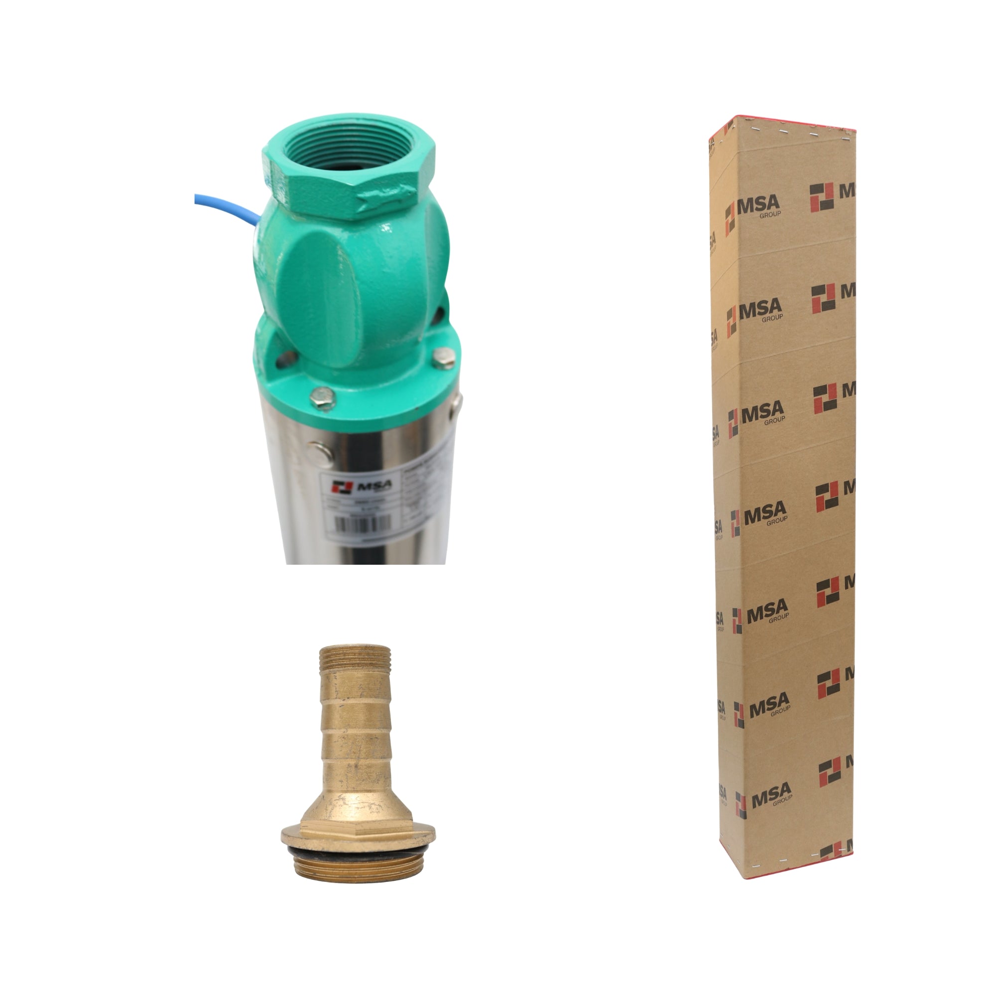 Pompă submersibilă inox 4QJD2/8, 1,5 kW, H max. 120 m, debit 5 m³/h, – MSA3220