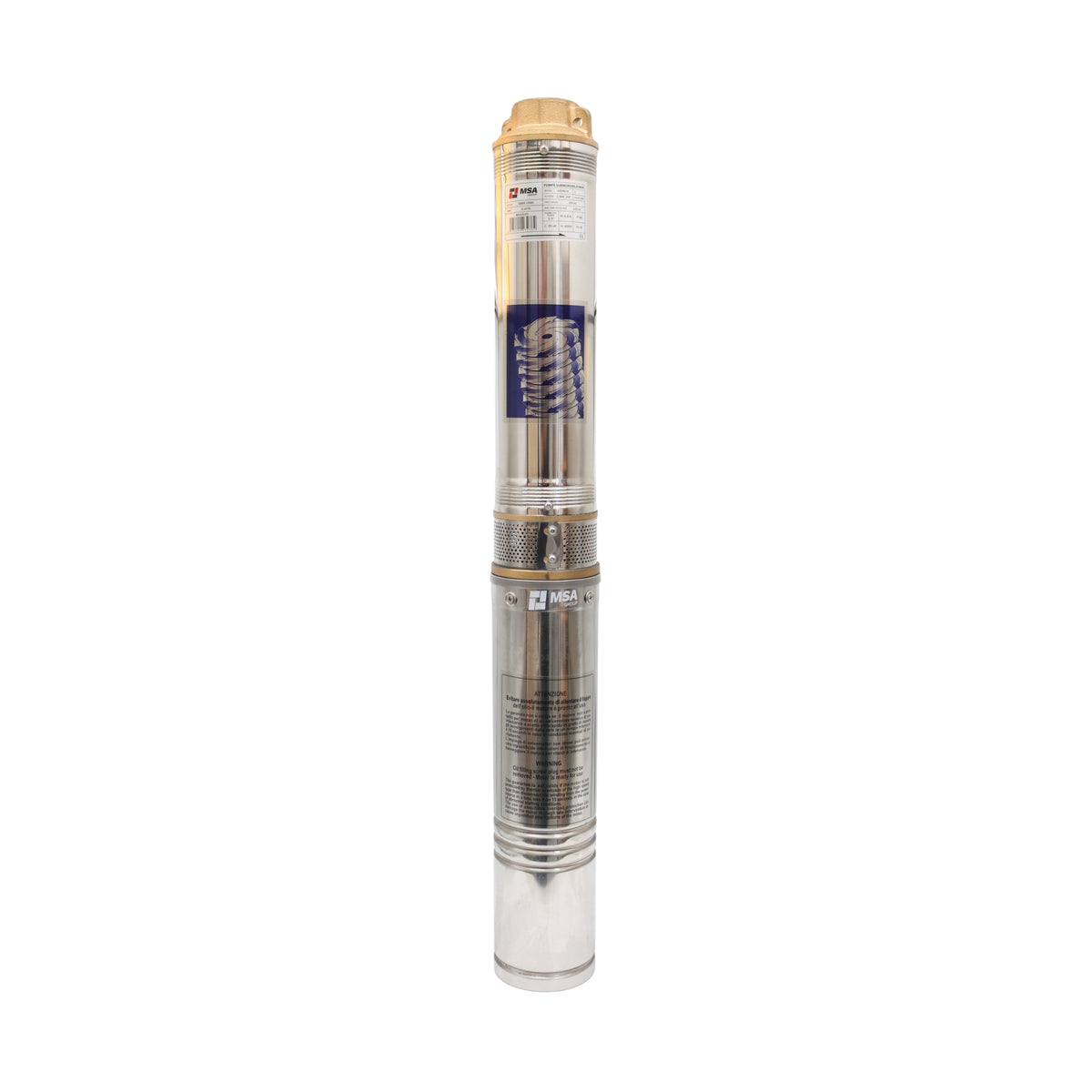 Pompă submersibilă inox 4SDM2/8, 1,5 kW, H max. 120 m, debit 5 m³/h, – MSA3221