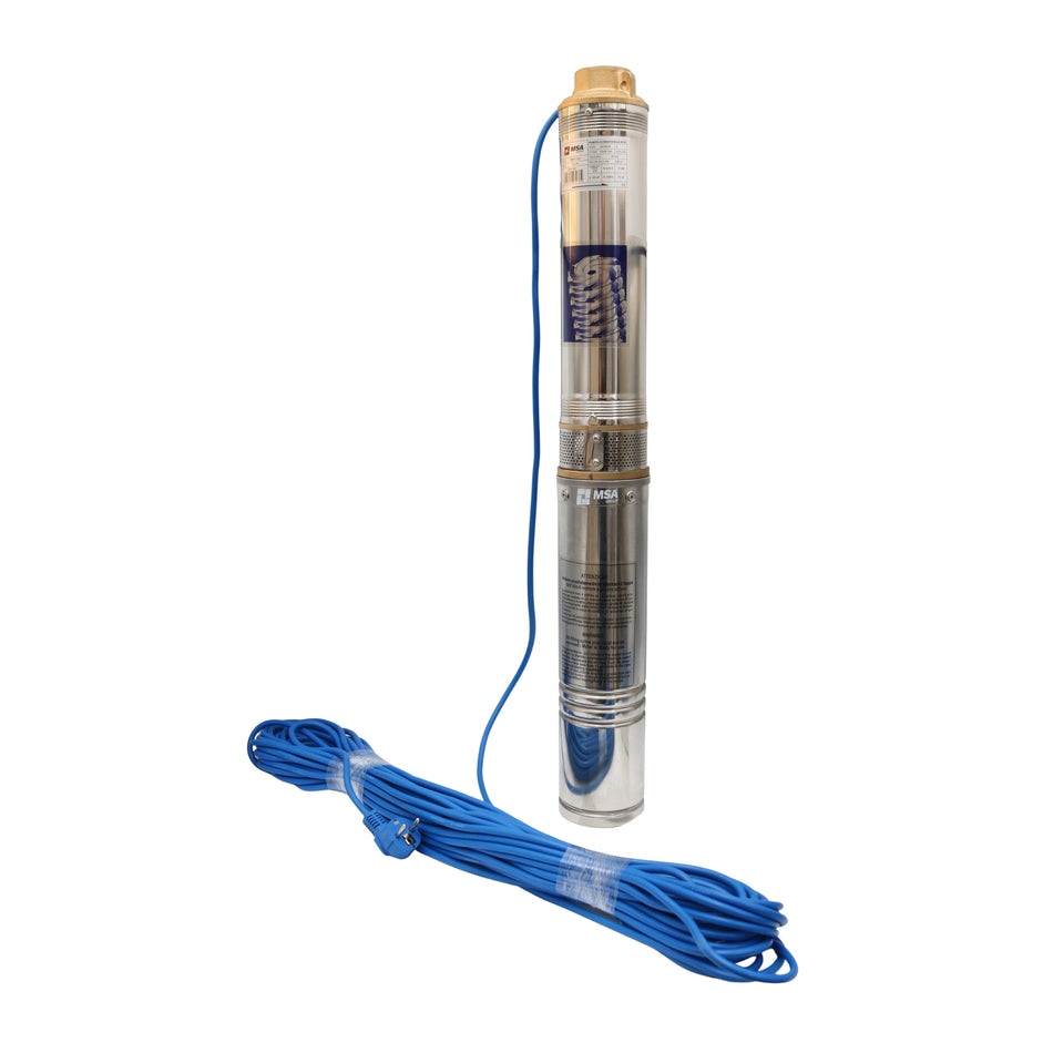 Pompă submersibilă inox 4SDM2/8, 1,5 kW, H max. 120 m, debit 5 m³/h, – MSA3221