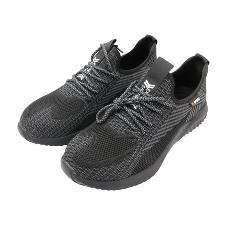 Pantofi de protecție sport cu bombeu metalic și talpă antiperforație – mărimea 42, MSA3268-42