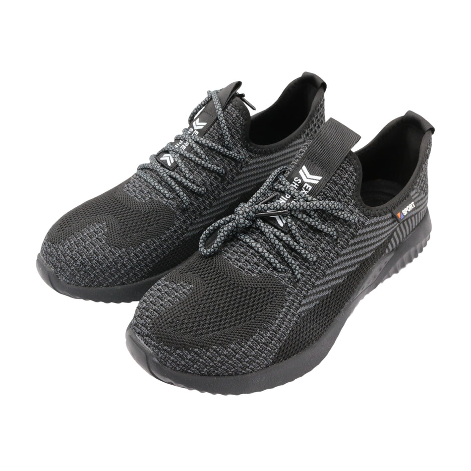 Pantofi de protecție sport cu bombeu metalic și talpă antiperforație – mărimea 46, MSA3268-46