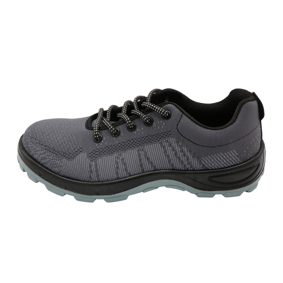 Pantofi protecție vară model 8161 gri, bombeu metalic, talpă anti-perforație, mărimea 41