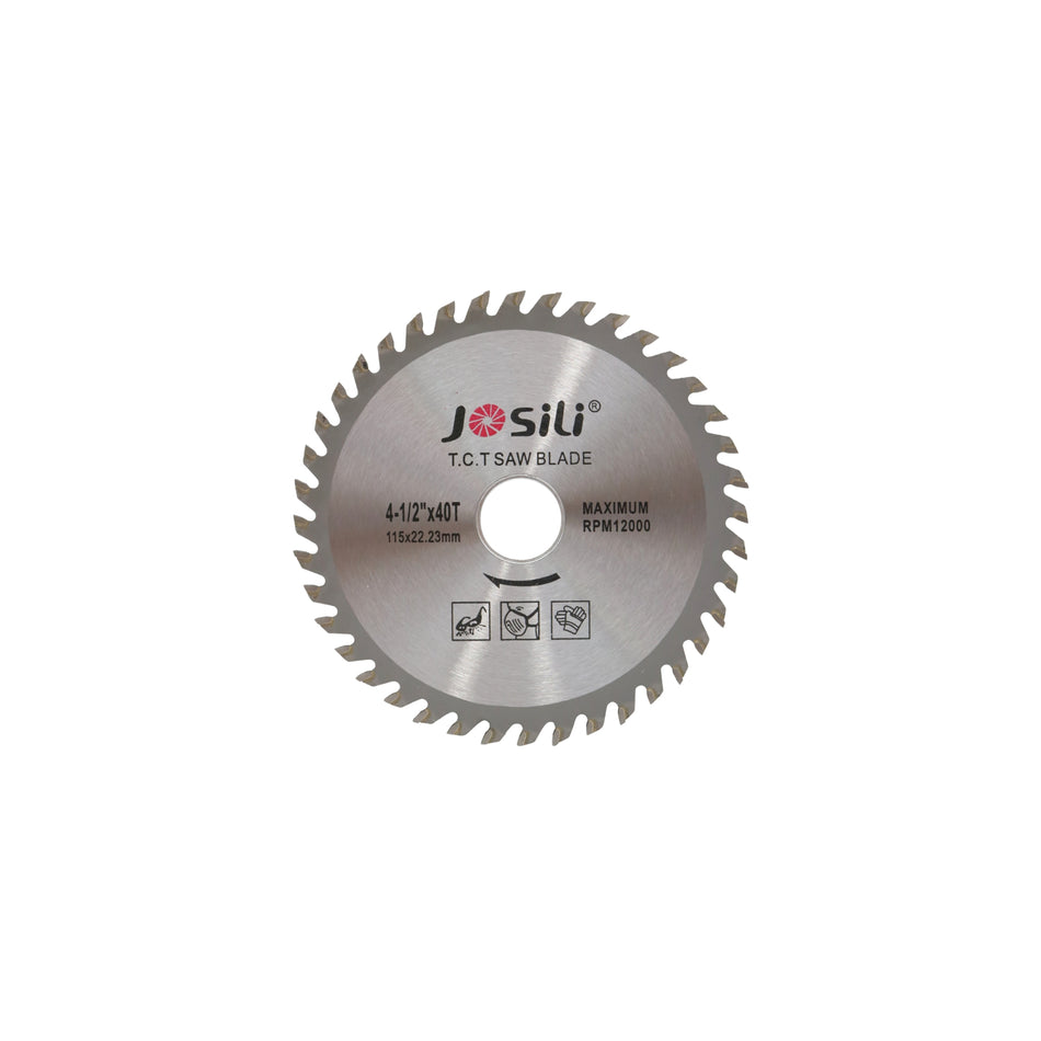 DISC LEMN 115 x 22,23 mm x 40T, JOSILI