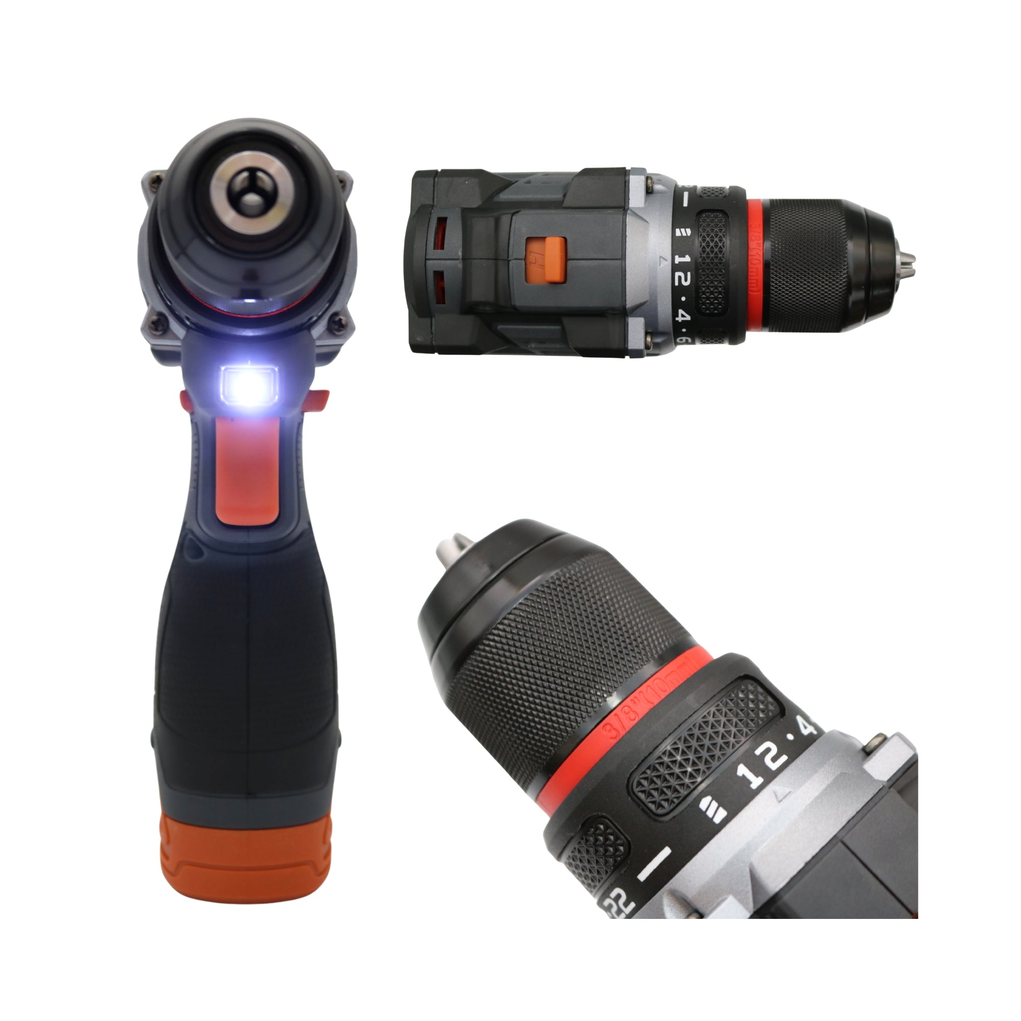 Mașină de găurit și înșurubat cu acumulator KZUBR KBLED-16.8V-10 (K10002)