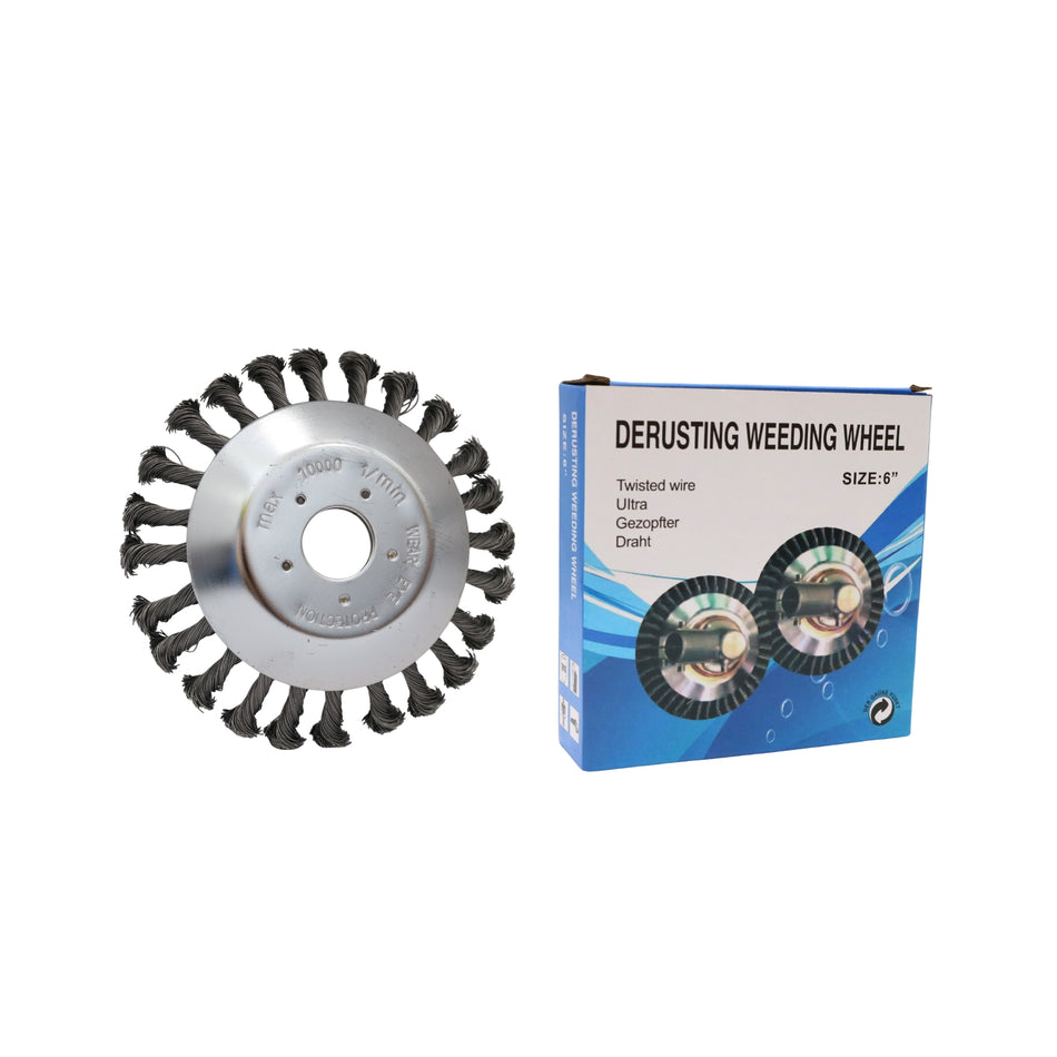 Perie sârmă rotativă pentru motocoasă Nr. 6" – MSA3486