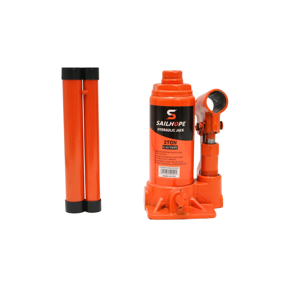 Cric hidraulic tip butelie 2 t, SHQJD10002, Sailhope