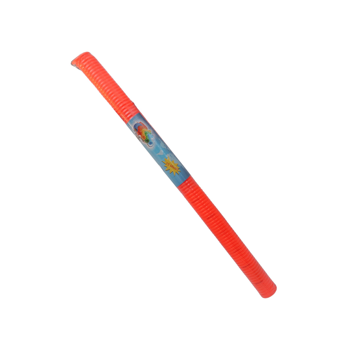 Furtun spiralat pentru compresor 8 x 5 mm, 15 m, portocaliu