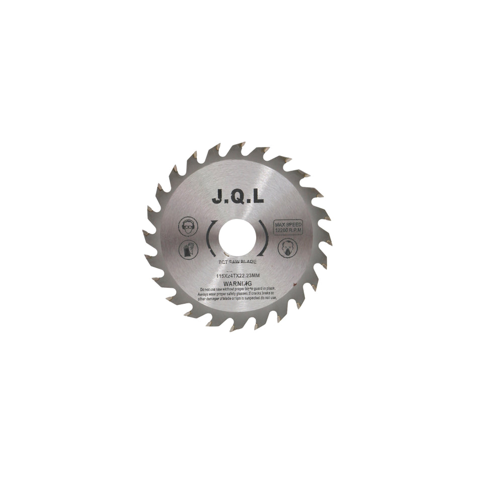 Disc vidia pentru lemn 115 x 22,23 mm x 24T, JQL