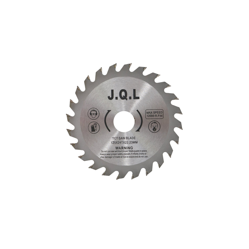 Disc vidia pentru lemn 125 x 22,23 mm x 24T, JQL