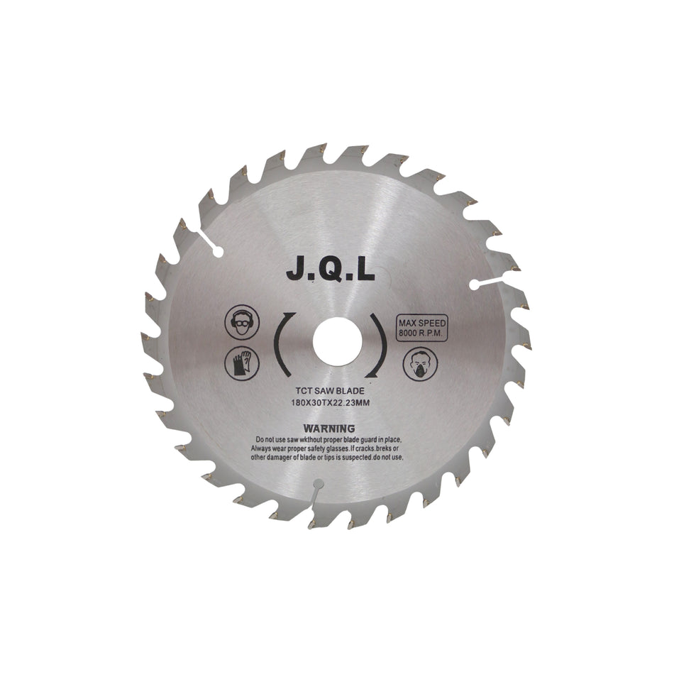 Disc vidia pentru lemn 180 x 22,23 mm x 30T, JQL