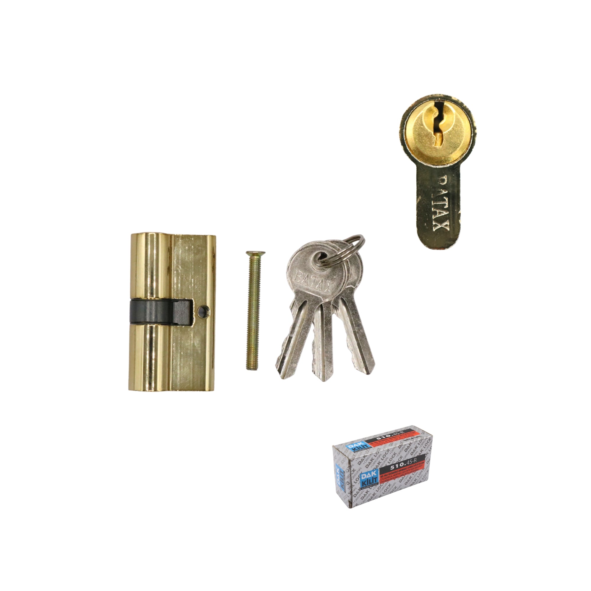 Butuc cilindru ușă 60 mm cu 3 chei – MSA694