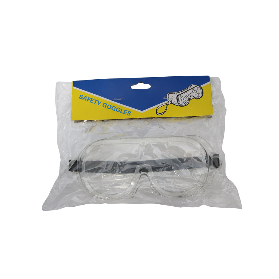 Ochelari de protecție cu elastic, transparenți