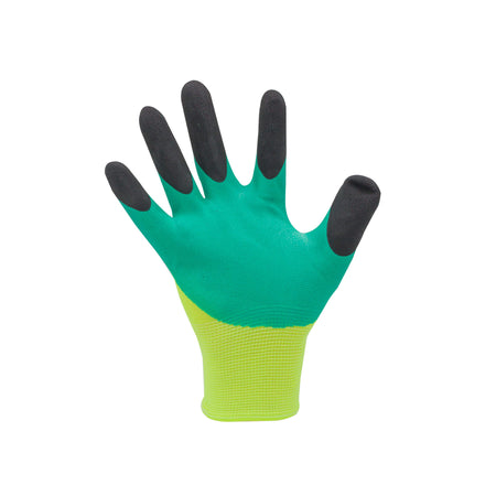 Manusi subtiri NR10 LUX (spuma verde+negru)