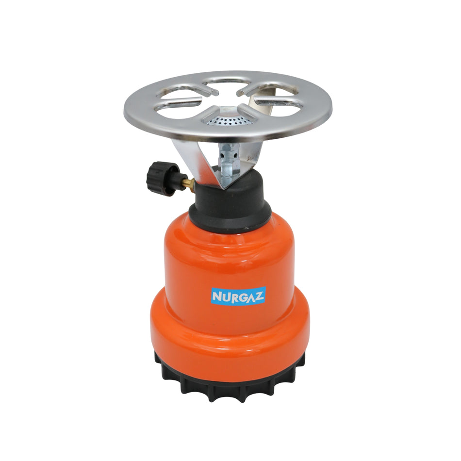 Aragaz camping metal Nurgaz Efes, pentru cartuș gaz 190 g