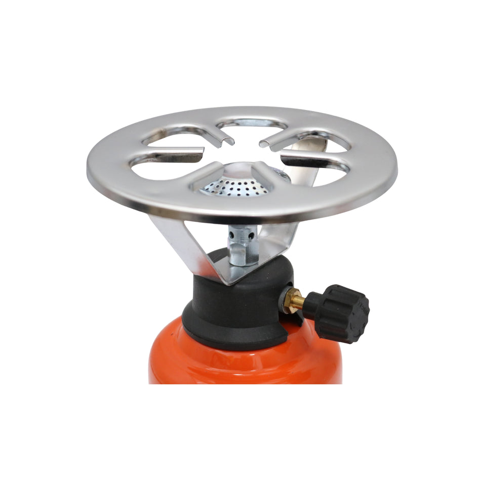Aragaz camping metal Nurgaz Efes, pentru cartuș gaz 190 g