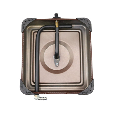 Aragaz cu 1 ochi Nurgaz NG3005, 2.3 kW, 28 x 26 cm, alimentare GPL, maro