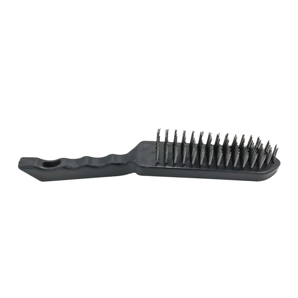 Perie sârmă cu mâner din plastic, 270 mm, negru – MSA496