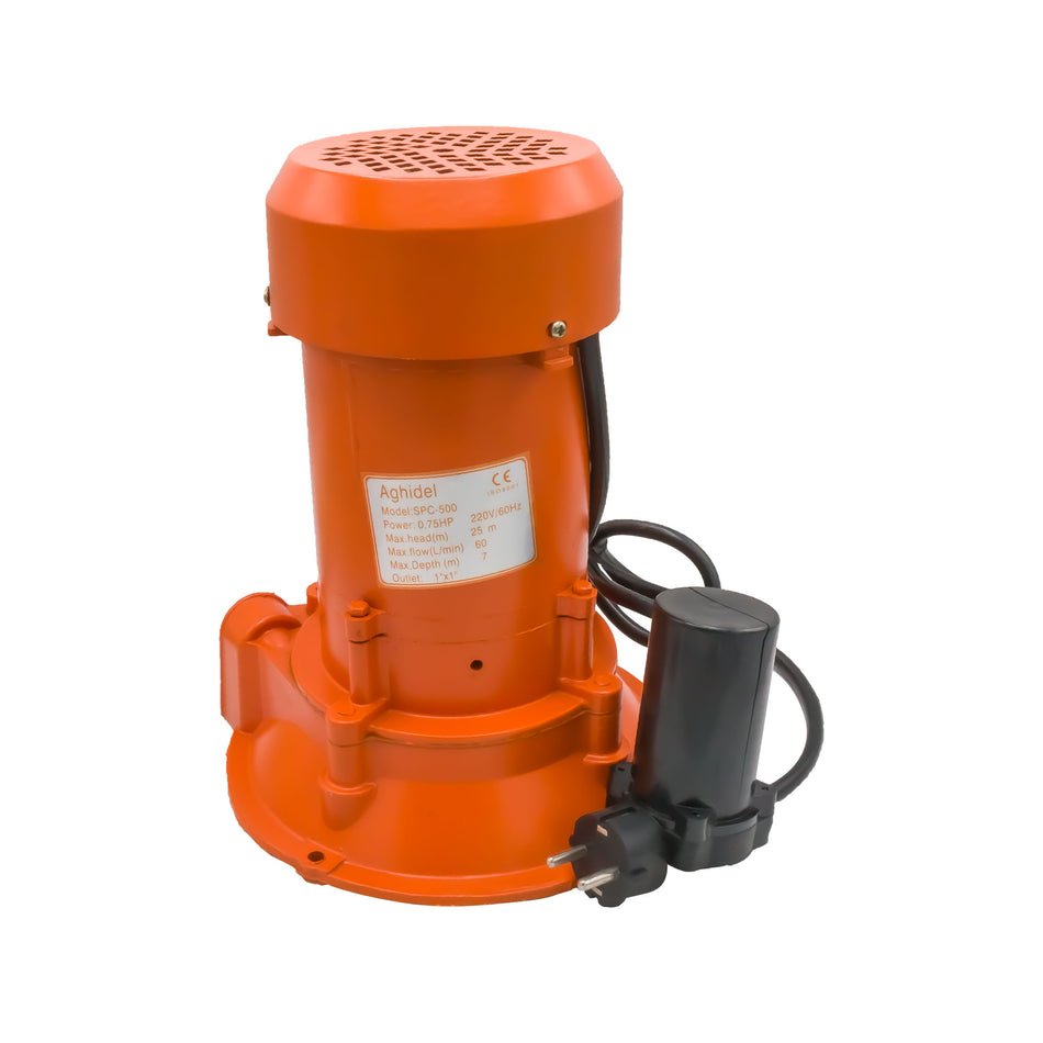 Pompă de apă de suprafață AGHIDEL SPC-500, 750 W, 25 m, 60 l/min