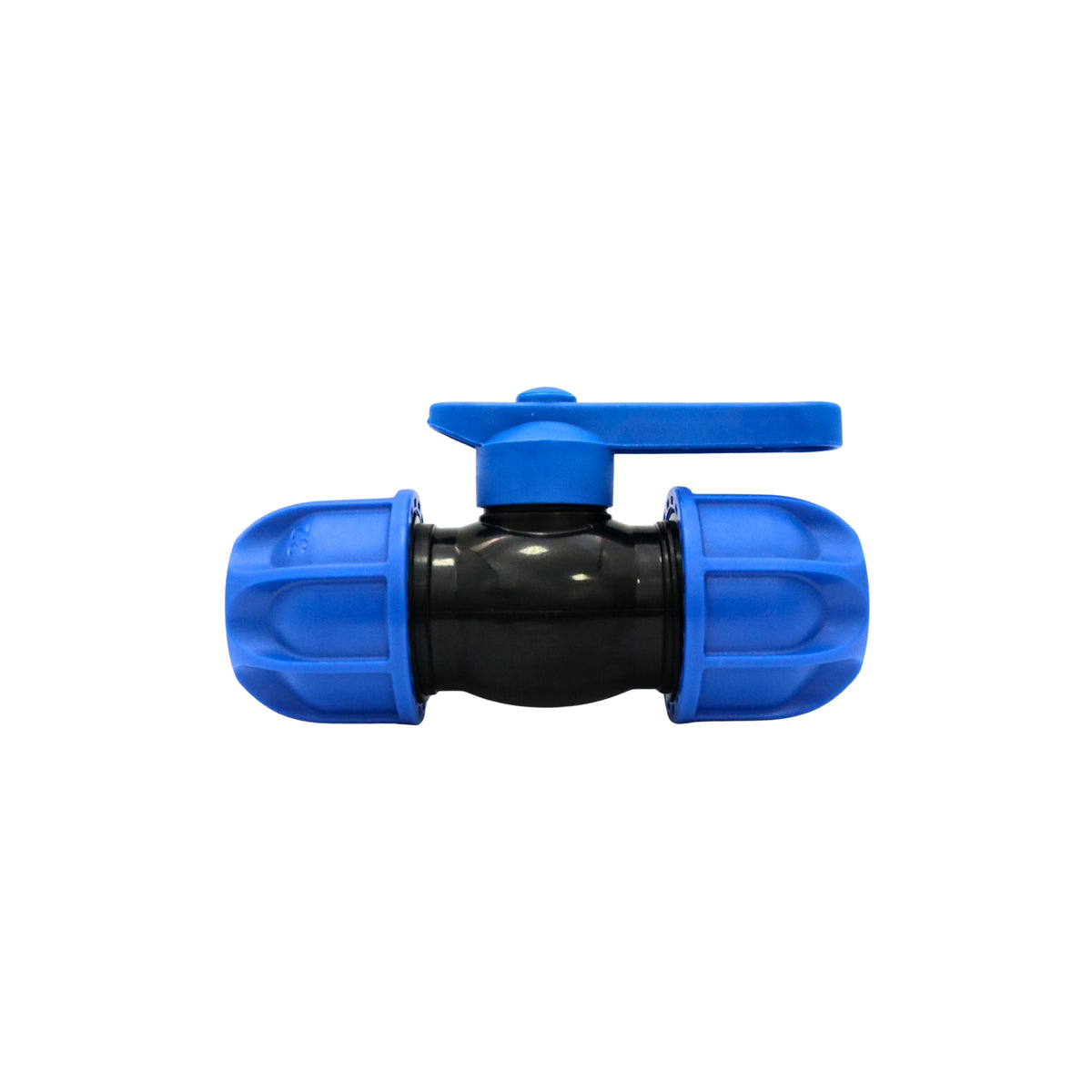 Robinet compresiune PEHD egal, D 20 x 20 mm, PN16