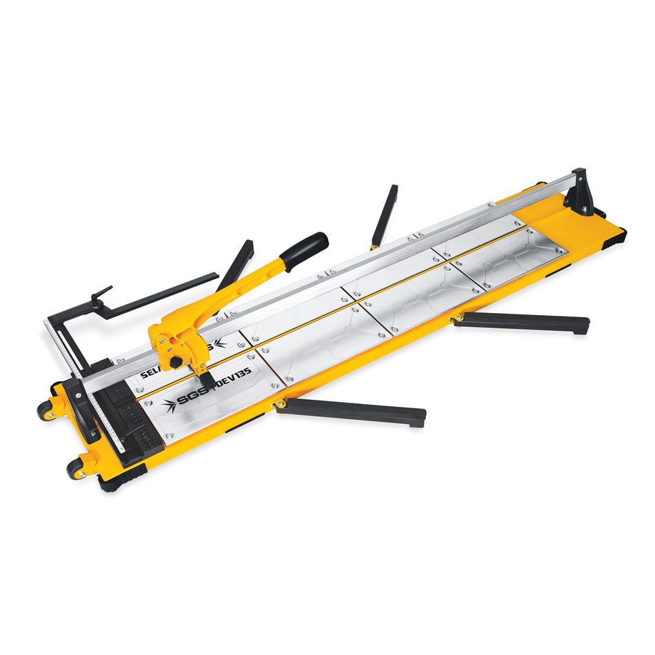 Mașină de tăiat ceramică și granit SGS DEV155 Maximum Strong 1550mm, corp metalic, lamă cu rulmenți, ghidaj aluminiu reglabil