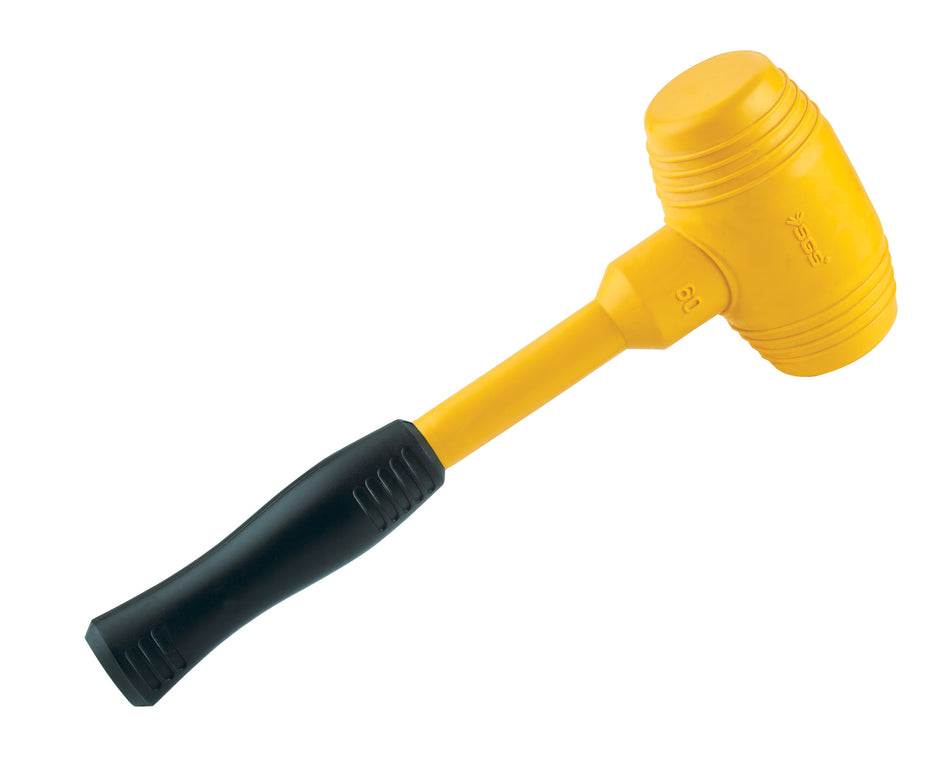 Ciocan cauciuc Ø50 mm cu mâner ergonomic antialunecare – pentru montaj și lucrări delicate, SGS