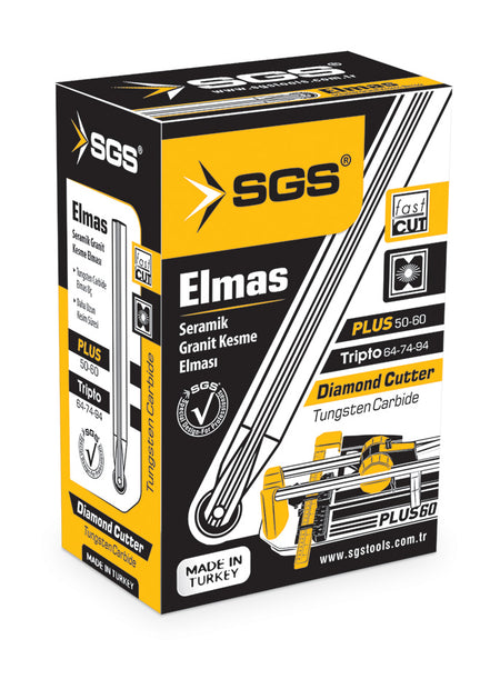 Tăietor diamantat Ø8 mm Tungsten Carbide pentru ceramică și granit – SGS130