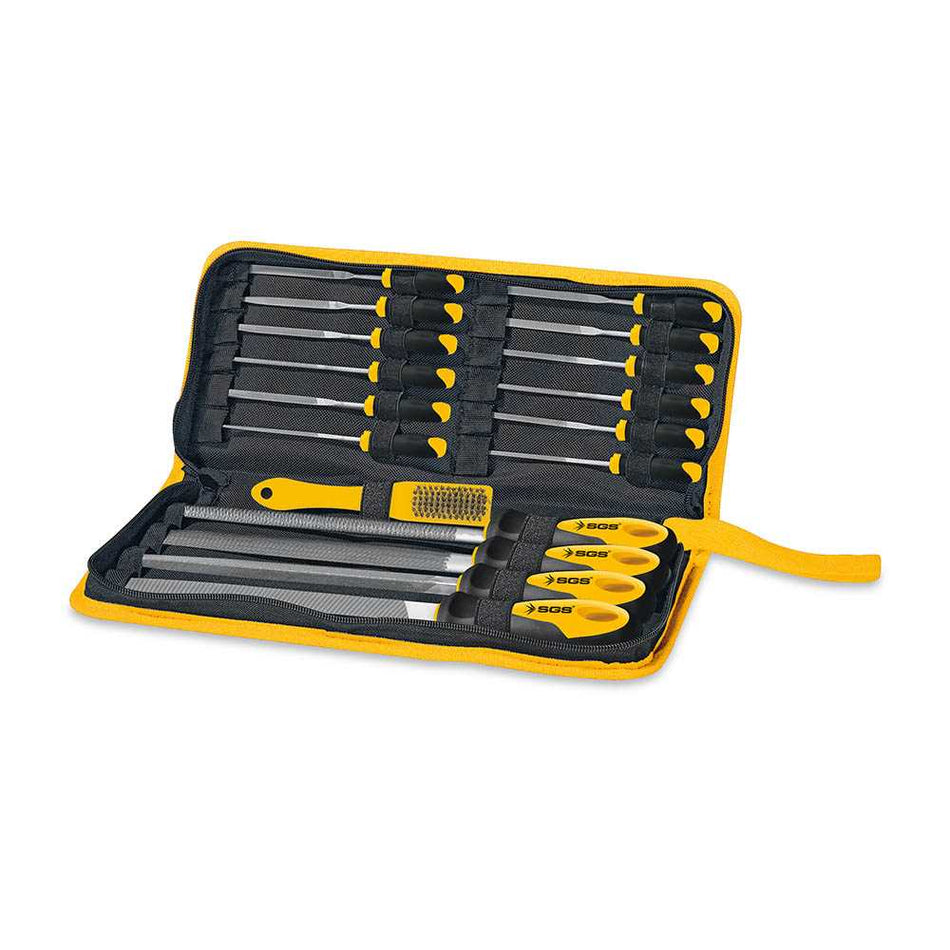 Set pile metalice, 17 piese, SGS
