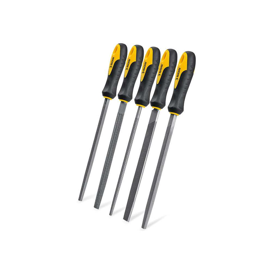 Set pile metalice, 8” (200 mm), 5 piese, SGS