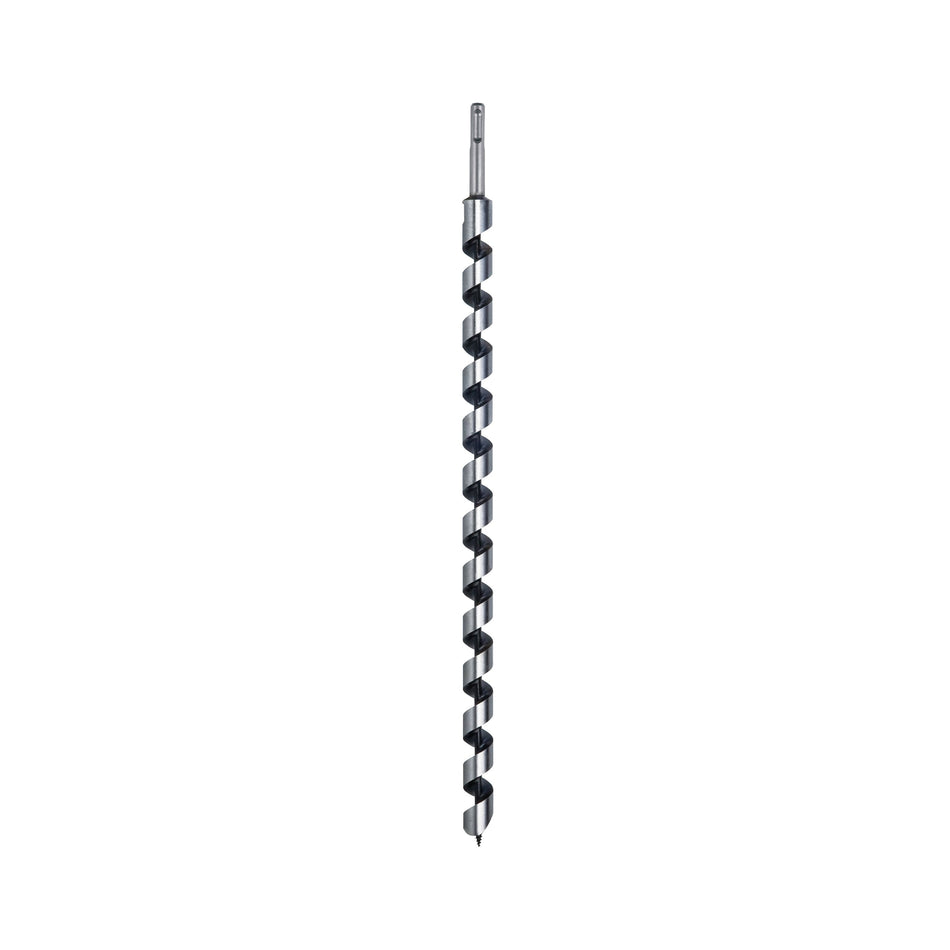 Burghiu lemn SDS-Plus Ø12 x 500 mm, spirală cu vârf autofiletant, pentru bormașină, SGS