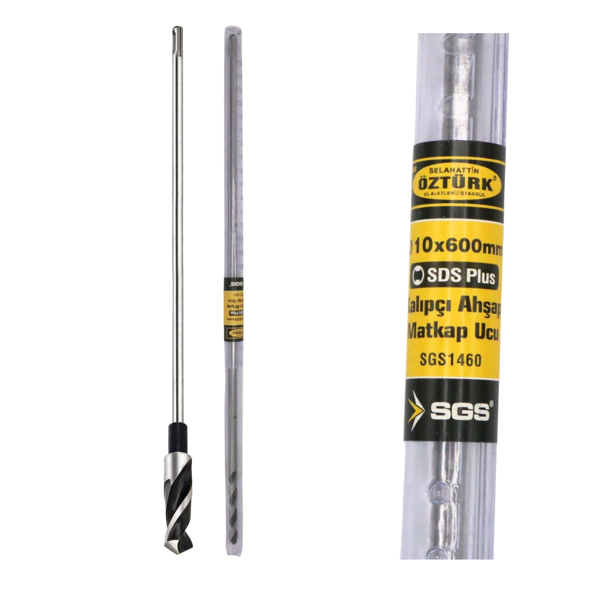 Burghiu pentru Lemn, Cofraje și Beton SDS Plus 10 x 600 mm, SGS1460