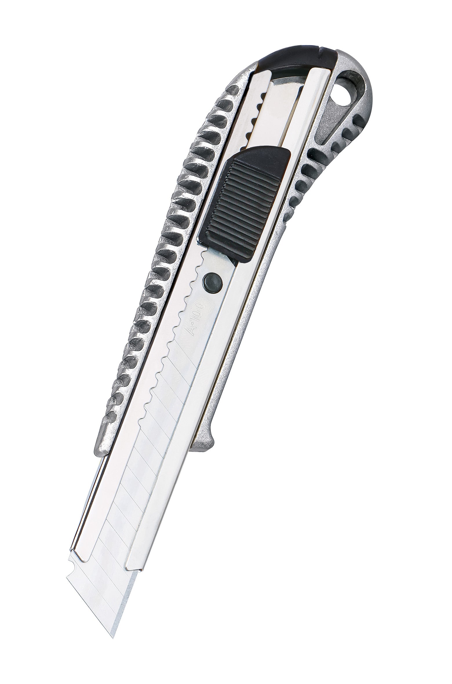 Cutter profesional SGS160, corp aluminiu, lamă 18 mm, rezistent la presiune