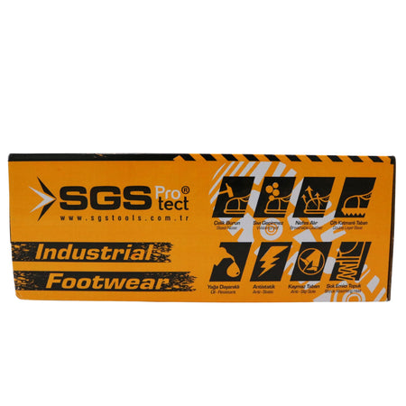 Bocanci de protecție din piele ecologică, cu șireturi, S2, mărimea 42, SGS