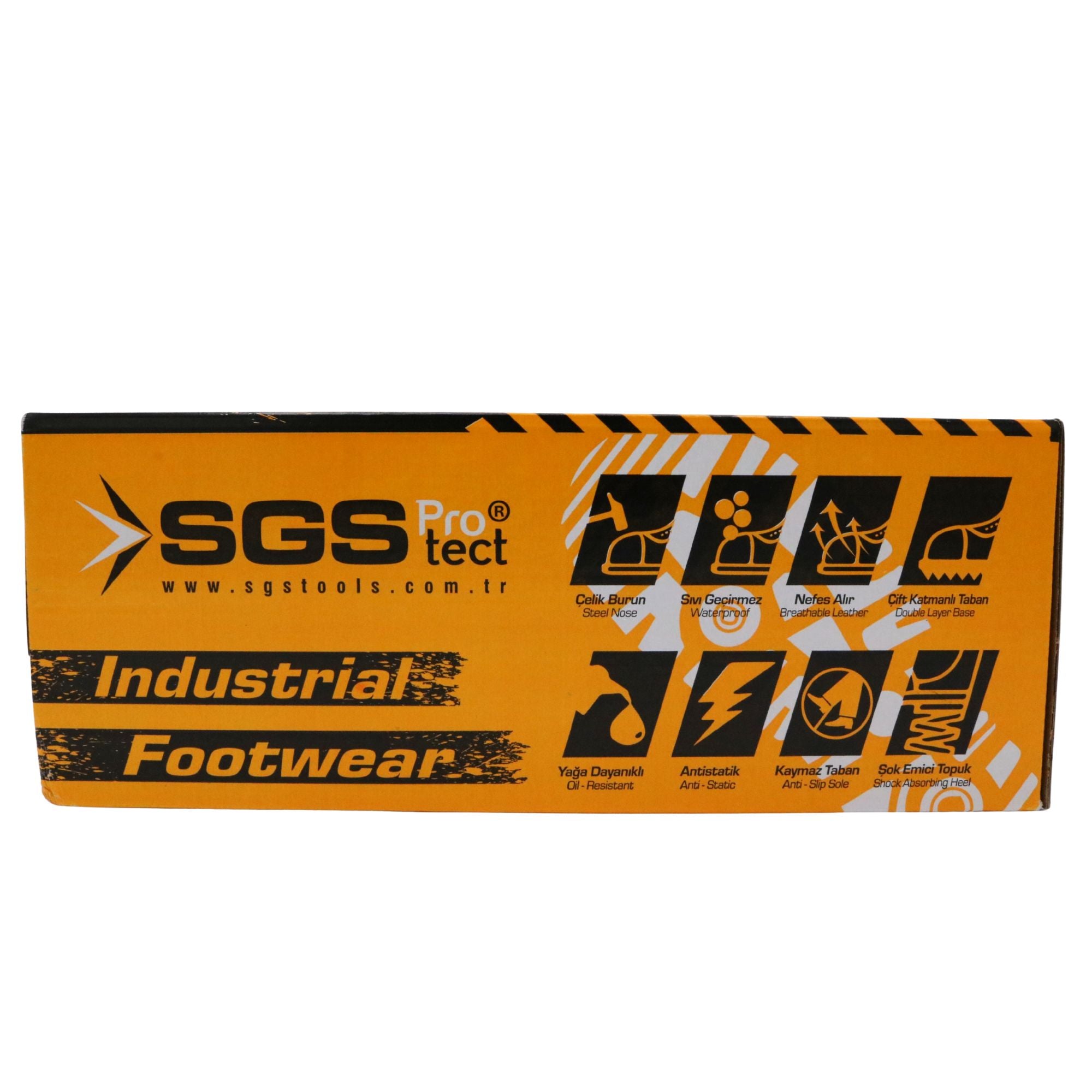 Bocanci de protecție din piele ecologică, cu șireturi, S2, mărimea 46, SGS
