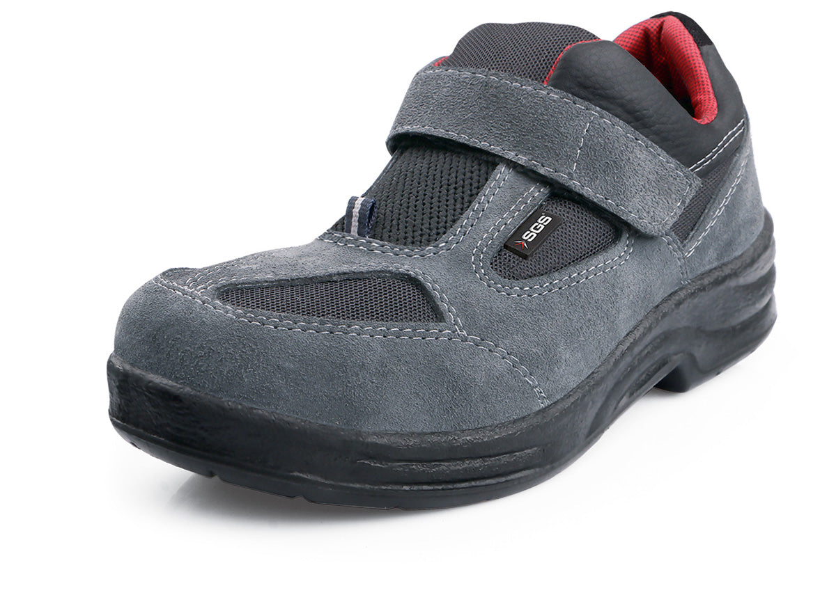 Pantofi de protecție de vară din piele întoarsă, S1, mărimea 42, SGS