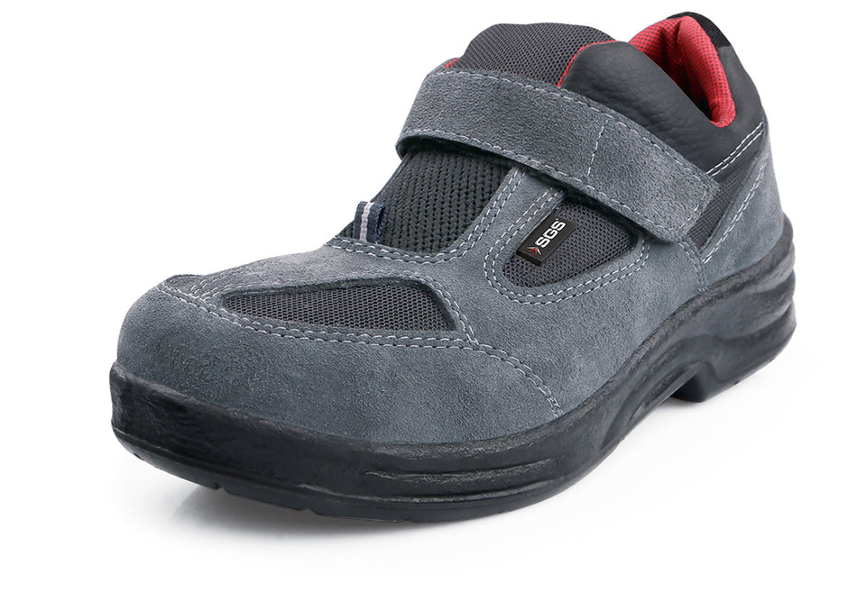 Pantofi de protecție de vară din piele întoarsă, S1, mărimea 42, SGS