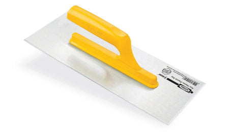 Gletieră profesională, 30 cm, oțel polisat 0.7 mm, mâner plastic ergonomic