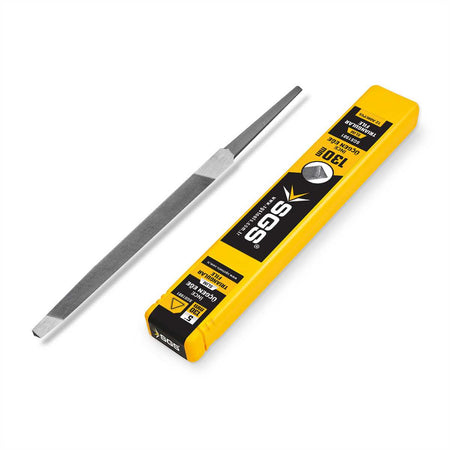 Pilă triunghiulară SLIM (subțire) 5” / 130 mm, set 12 buc, SGS