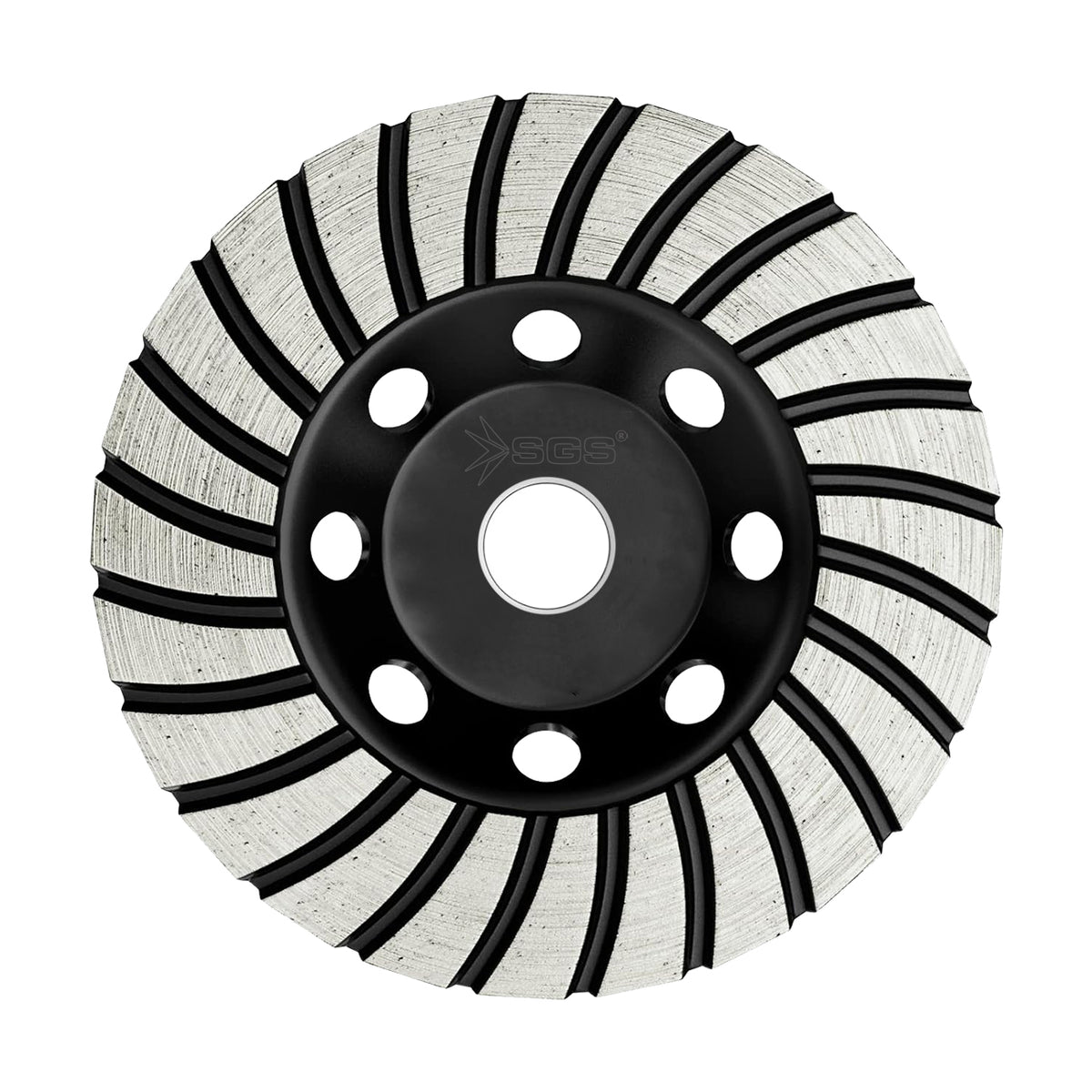 Disc cupă diamantat turbo Ø180 mm pentru beton, granit, marmură, piatră – SGS2312
