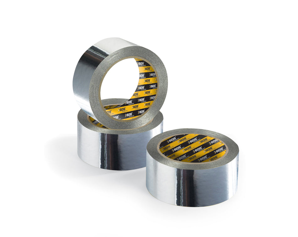 Bandă adezivă din aluminiu SGS 45 mm x 20 m – Folie aluminiu izolatoare