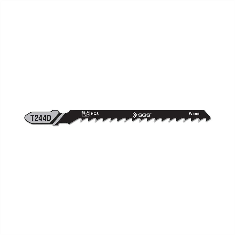 Set 5 pânze decupaj T244D pentru lemn, Fast Cut – SGS2702