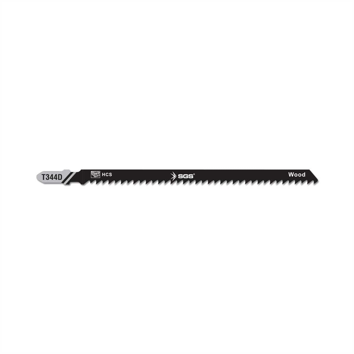 Set 5 pânze decupaj T344D HCS pentru lemn 150 mm, Fast Cut – SGS2704