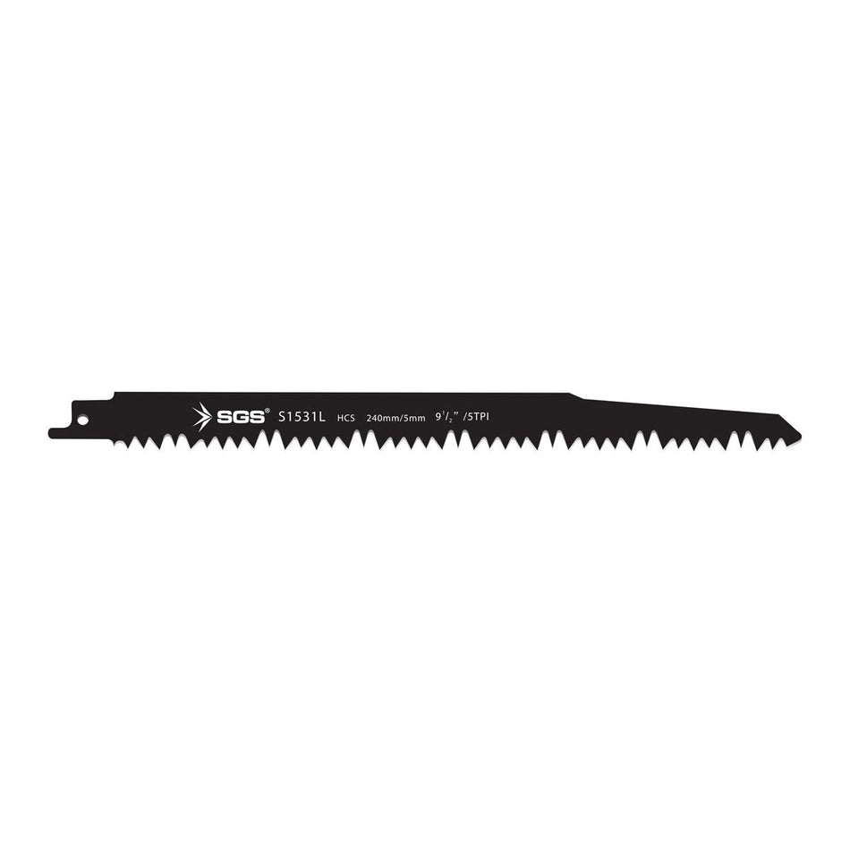 Set 5 pânze decupaj S1531L pentru lemn 240 mm, Fast Cut – SGS2711