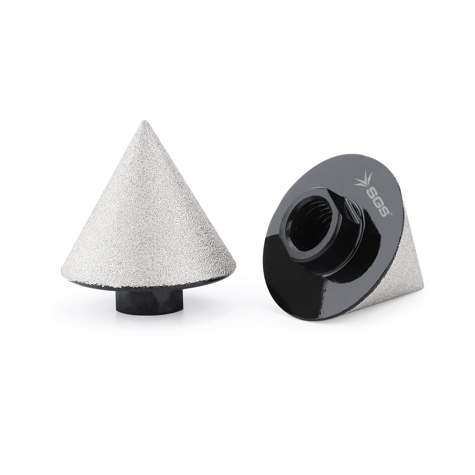 Freza diamantată conică Ø50 mm M14 pentru marmură, granit, piatră, cuarț – SGS2766